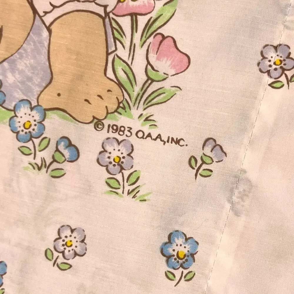 VTG 1983 Cabbage Patch Kids Standard Pillowcase 80s